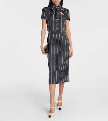 Midirock aus einem Wollgemisch | Alessandra Rich