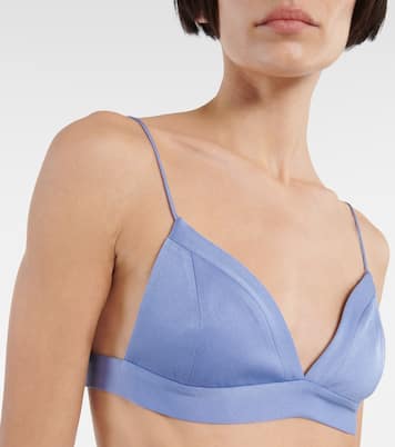 Bralette Triangle aus Satin | Alex Perry