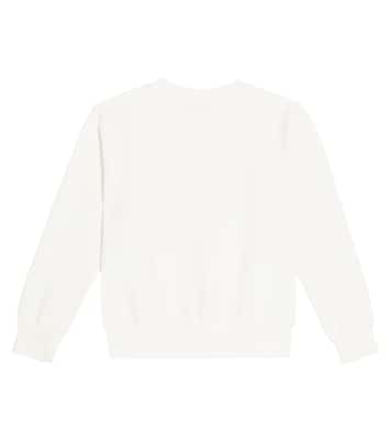 Medusa embellished cotton jersey sweatshirt | Versace Kids