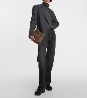 Oversize-Blazer aus einem Wollgemisch | Brunello Cucinelli