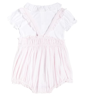 Bébé – Set top et salopette en coton | Tartine et Chocolat