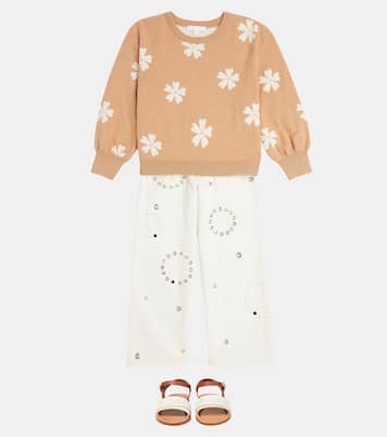 Verzierte Jeans | Chloé Kids