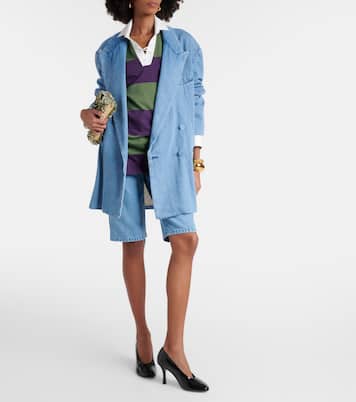 Oversized denim blazer | Dries Van Noten