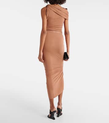 Lilies Cropped-Top Sienna aus Jersey | Rick Owens