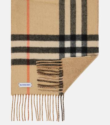 Burberry Check EKD cashmere scarf | Burberry