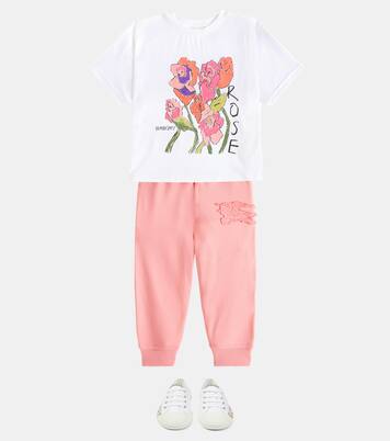 Printed cotton jersey T-shirt | Burberry Kids