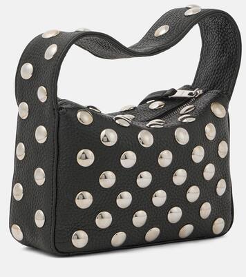 Elena Small studded leather shoulder bag | Khaite