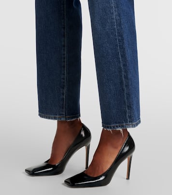 High-Rise Cropped Straight Jeans | 7 For All Mankind