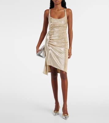 Pumps Viv’ Canard 55 aus Metallic-Leder | Roger Vivier