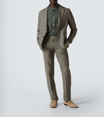 Linen blazer | Rubinacci