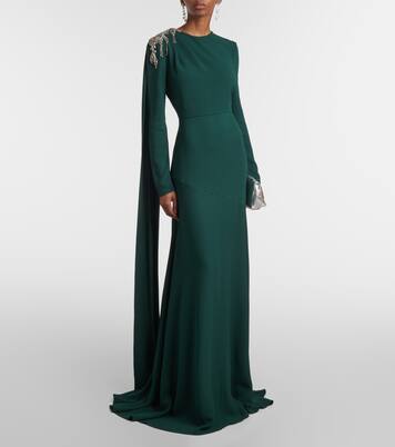 Robe longue à ornements | Erdem