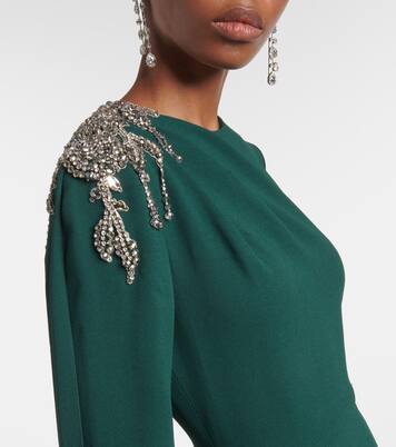 Robe longue à ornements | Erdem