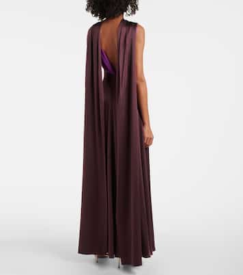 Abito lungo Amanita in seta | Roksanda