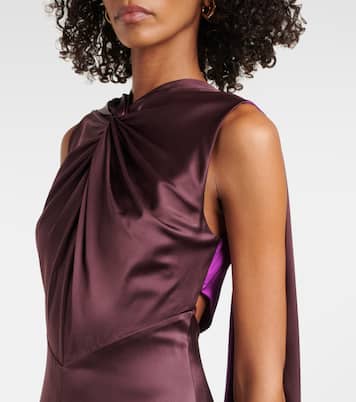 Abito lungo Amanita in seta | Roksanda