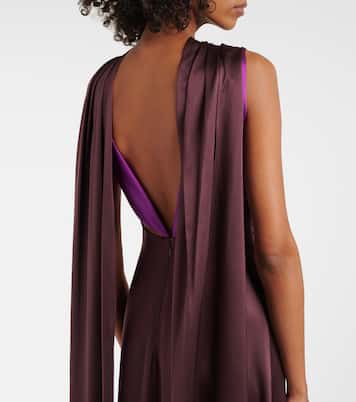 Abito lungo Amanita in seta | Roksanda