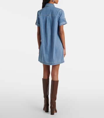 Robe chemise Warren en jean | Veronica Beard
