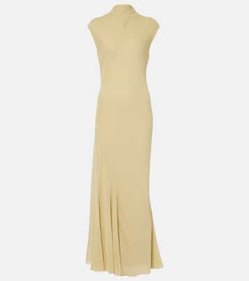 Abito lungo Erin in chiffon di seta | Tove