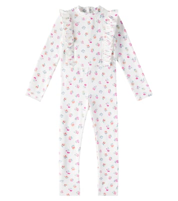 Linette floral rashguard swimsuit | Louise Misha