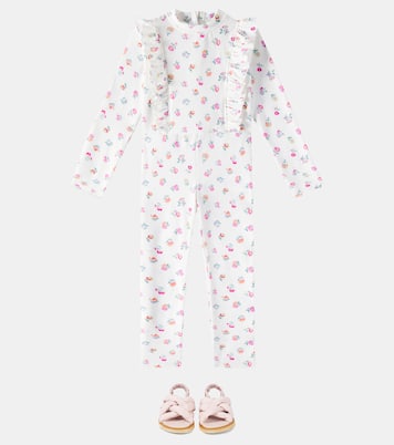 Linette floral rashguard swimsuit | Louise Misha