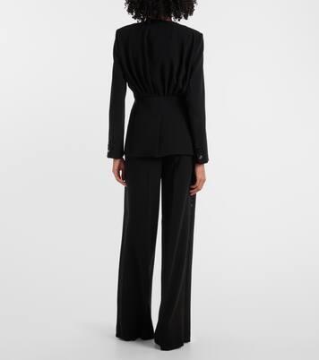 Chaqueta Gradi de crepé drapeada | Max Mara