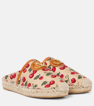 VLogo Cherryfic mules | Valentino Garavani
