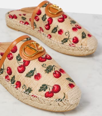 VLogo Cherryfic mules | Valentino Garavani
