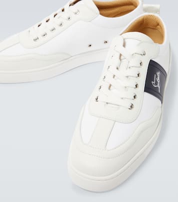 Retero leather and canvas sneakers | Christian Louboutin