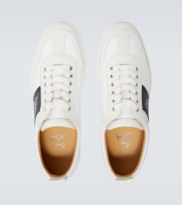 Retero leather and canvas sneakers | Christian Louboutin