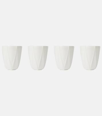 Folio set of 4 bone china mugs | Zaha Hadid Design