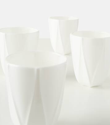 Folio set of 4 bone china mugs | Zaha Hadid Design