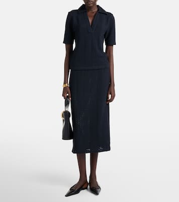 Bleistiftrock aus Baumwolle | Vince