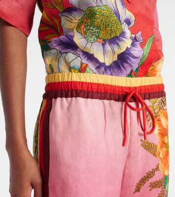 Pantalon ample Inez en lin | Alémais