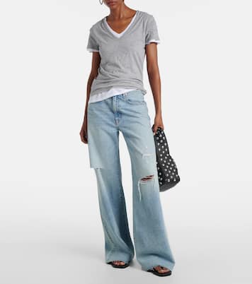 Jeans Nico a gamba larga a vita media | Slvrlake