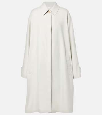 Pluma cotton and cashmere coat | The Row