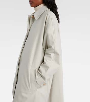 Pluma cotton and cashmere coat | The Row