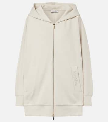 Verbano cotton jersey zip-up hoodie | 'S Max Mara