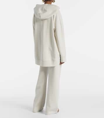Verbano cotton jersey zip-up hoodie | 'S Max Mara