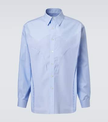 قميص من القطن البوبلين | Maison Margiela