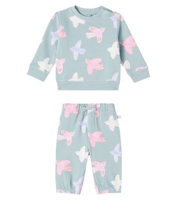 Baby printed cotton jersey tracksuit | Stella McCartney Kids