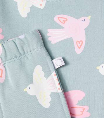 Baby printed cotton jersey tracksuit | Stella McCartney Kids