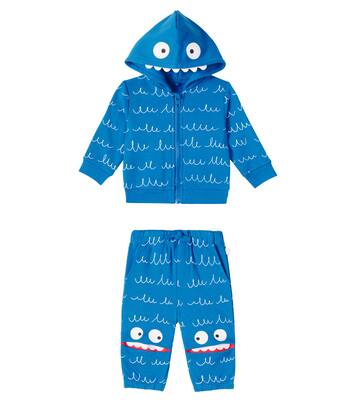 Baby printed cotton jersey tracksuit | Stella McCartney Kids