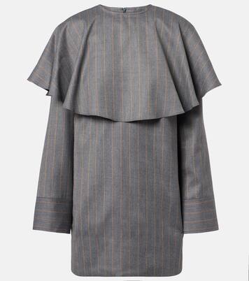 Pinstripe minidress | Ganni