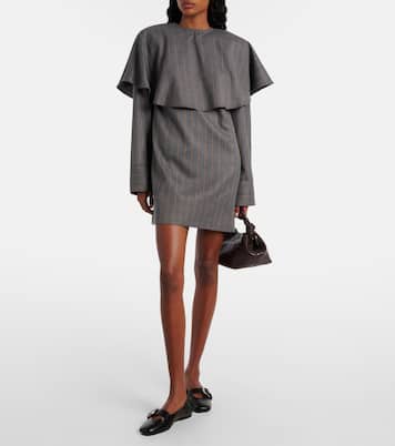 Pinstripe minidress | Ganni