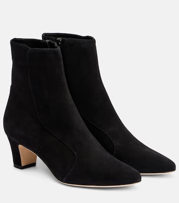 Myconia 50 suede ankle boots | Manolo Blahnik
