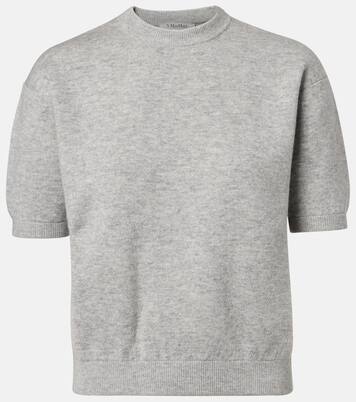 Knitted wool and cashmere-blend T-shirt | 'S Max Mara