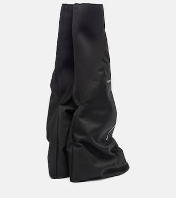 Zipper-detail over-the-knee boots | Rick Owens