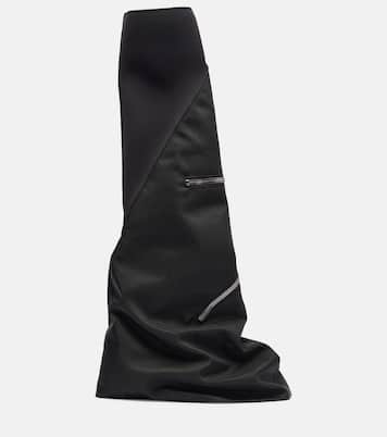 Zipper-detail over-the-knee boots | Rick Owens