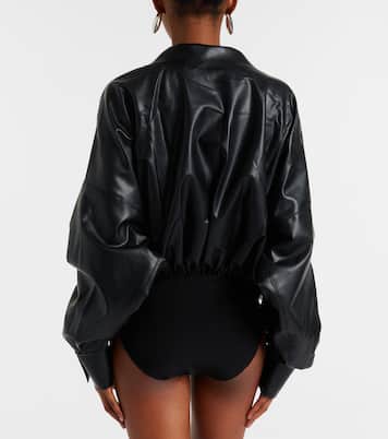 Oversized bodysuit | Norma Kamali
