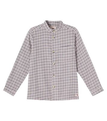 Willum checked shirt  | Wheat
