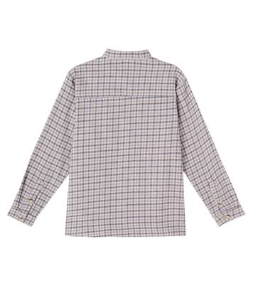 Willum checked shirt  | Wheat
